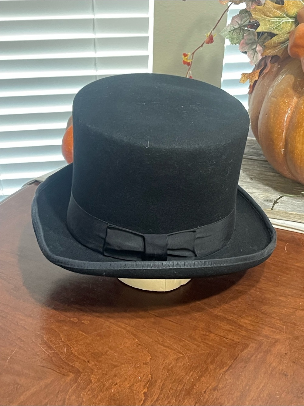 Top Hat 100 % Wool Victorian steam punk vintage xl stove pipe